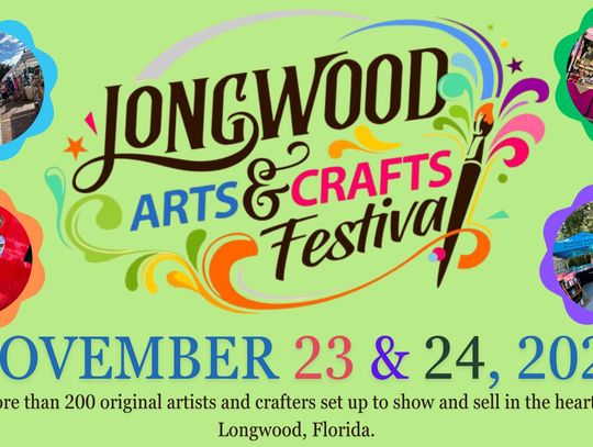  48th Annual Longwood Arts & Crafts Festival to be held Saturday & Sunday, Nov. 23 & 24