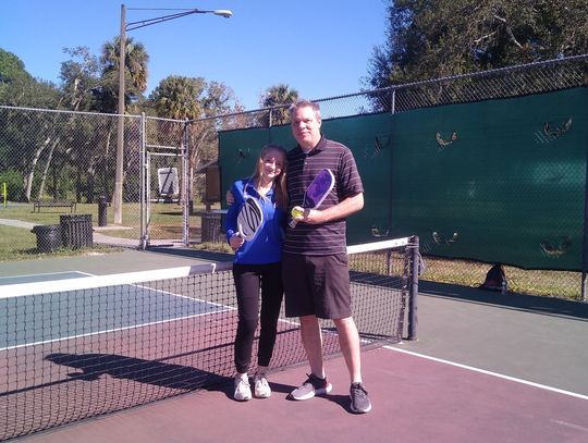 A Family Fundraises Together Through the Game of Pickleball 