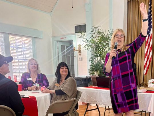 A Medley of Red at WCOS Valentine’s Luncheon