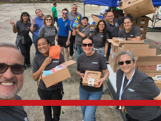 Addition Financial Credit Union Team Members Volunteer More Than 450 Hours During “Season of Giving” Campaign