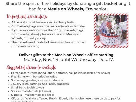 Adopt a Senior for the Holidays