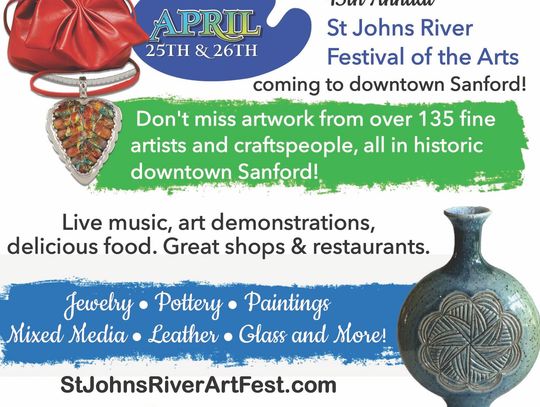Celebrate Art, Music and Community at the 2026 St. Johns River Festival of the Arts