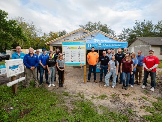Central Florida Executives Unite on World Habitat Day for Affordable Housing Build