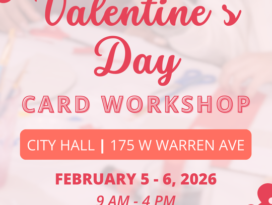 City of Longwood Hosts Valentine's Day Card Workshop for Hospitalized Children