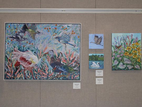 City of Oviedo Opens  4th Quarter “Art in the Chambers” Exhibition Featuring Local Artist Kathleen Safi