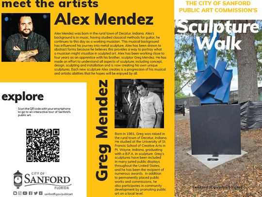 City of Sanford Unveils New Sculpture Walk