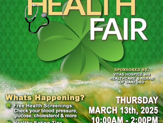 Community Health Fair  at Healthcare & Rehab of Sanford