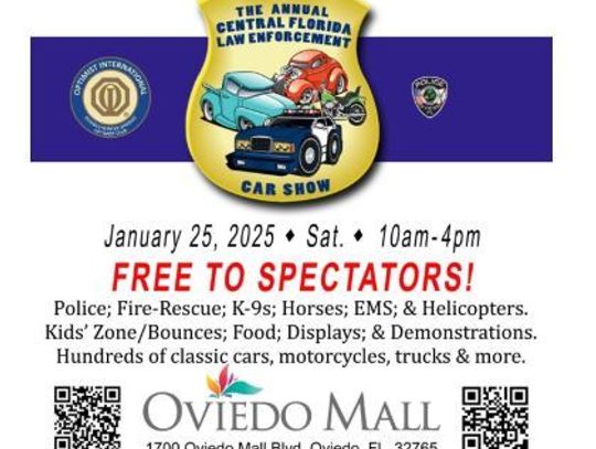 Cops ’N Cars for Kids at Oviedo Mall