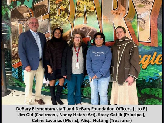DeBary Foundation Partnership Enhances Arts Education at DeBary Elementary Funding