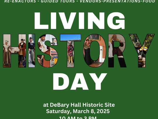 DeBary Hall Historic Site hosts Living Day