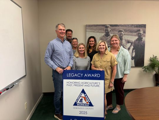 DUDA Presented with Legacy in Agriculture Award