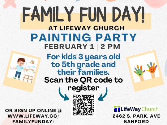 Family Fun Day at Lifeway Church in Sanford  