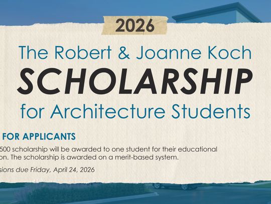 FK Architecture Announces Applications Open for Robert and Joanne Koch Scholarship for Architecture