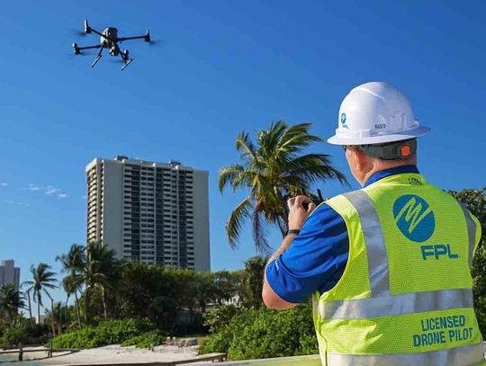 FPL to Conduct Aerial Line Inspections Using Drones This Week