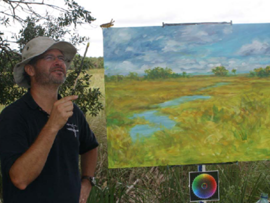     French Artist, Christophe Cadot  featured at the Jan. 25 Sanford Seminole Art Association Meeting