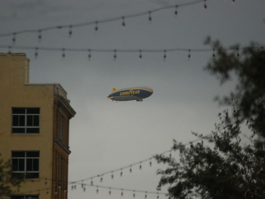  GoodYear Blimp Spotted Over Sanford