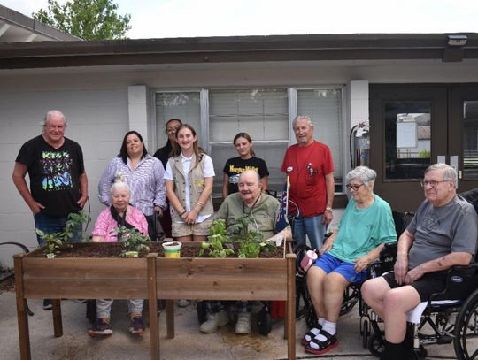 Growing Happiness at DeBary Health and Rehab