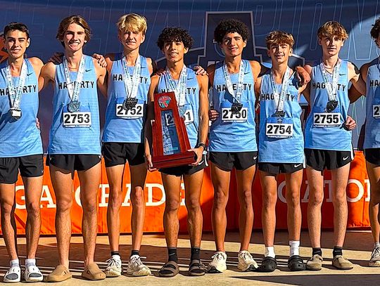 Hagerty boys finish second in Class 4A Cross Country
