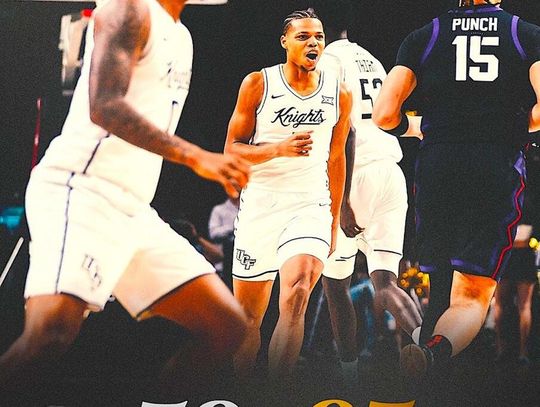 Hall’s hot start energizes UCF men’s hoops to 27-point win over TCU