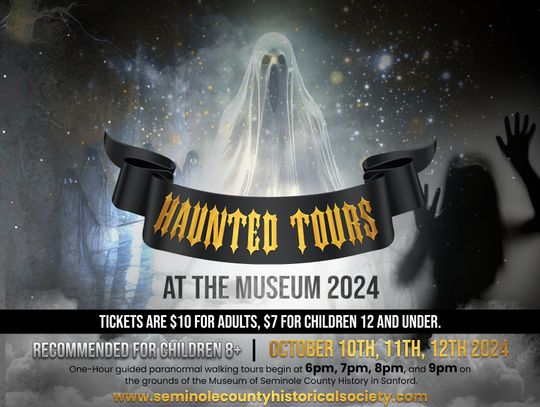 Haunted Tours 2024 Returns to the Museum of Seminole County History