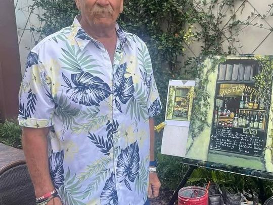                            James Chonody featured at Sanford Seminole Art Association Meeting 