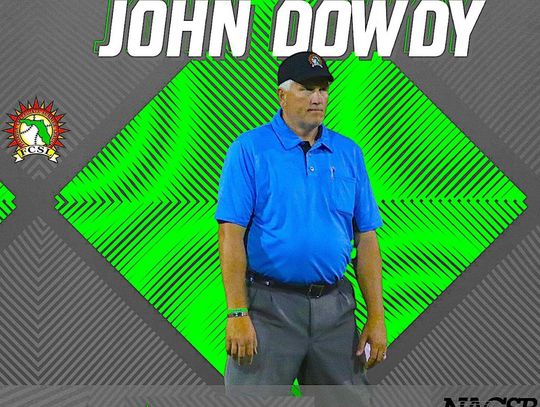 John Dowdy named Randy Harvey Umpire of the Year