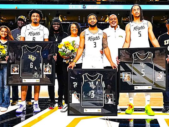 Johnson leads UCF men’s basketball to Senior Knight victory
