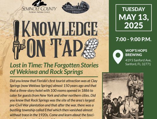 Knowledge on Tap at Wops Hops - May 13