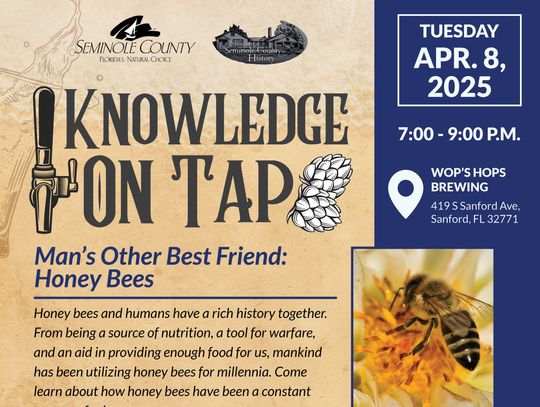 Knowledge on Tap - Man’s Other Best Friend: Honey Bees