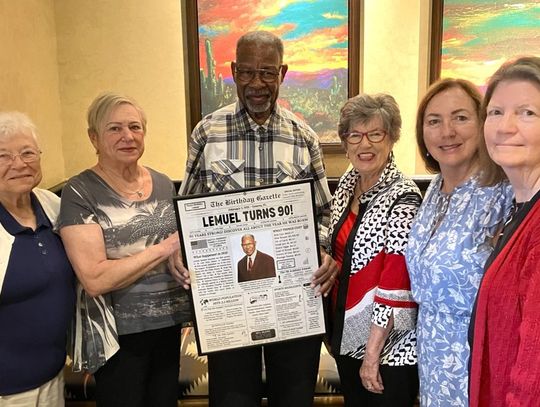  Lemuel Stallworth honored at Seminole County Retired Educators Luncheon