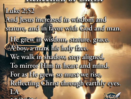 Lewis Alexander Poem - Reflection of Christ