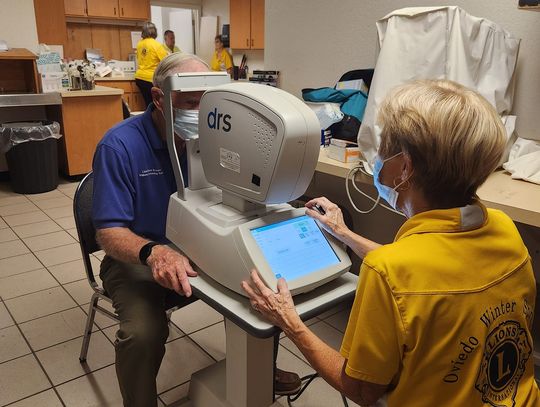 Lion’s Club learns from Optometrists