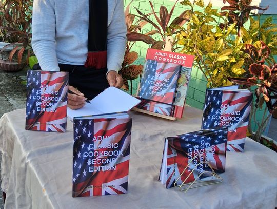 Local Sanfordite creates Cookbook