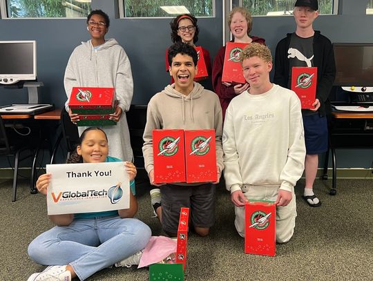 Local Teens Spread Holiday Cheer Around the World