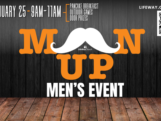 Men’s Event “Man Up” at LifeWay Church in Sanford