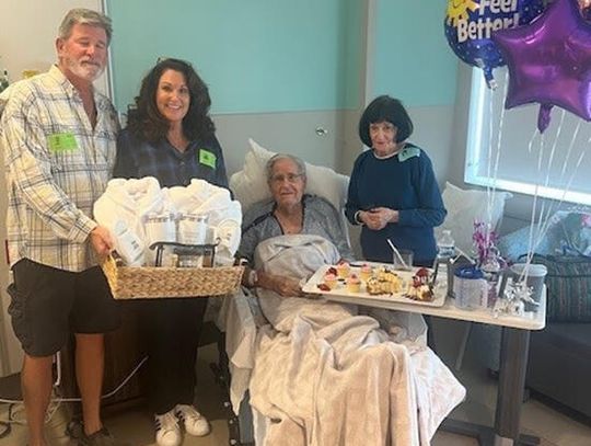 Orlando Health Lake Mary Hospital Surprises Patient With 73rd Wedding Anniversary Celebration