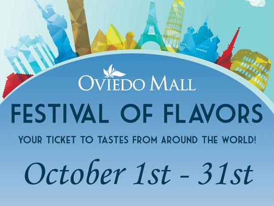 Oviedo Mall Launches “Festival of Flavors” –  A Month-Long Celebration of Global Cuisine