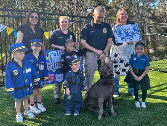 Primrose Preschoolers celebrate National Law Enforcement Appreciation Day