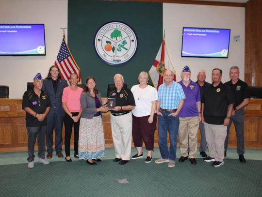 Purple Heart Presentation