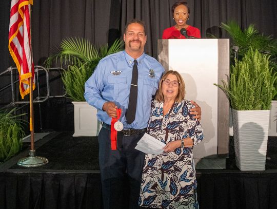 Red Cross honors Seminole County Firefighter/Paramedic Chris Martin as First Responder Hero