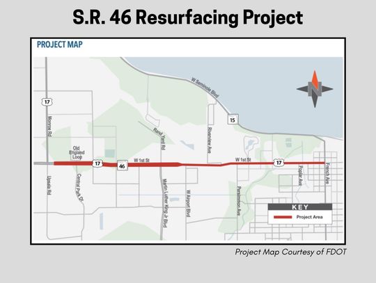 Resurfacing project underway for State Road 46