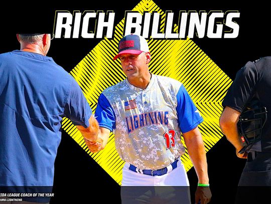 Rich Billings named Florida League Coach of the Year