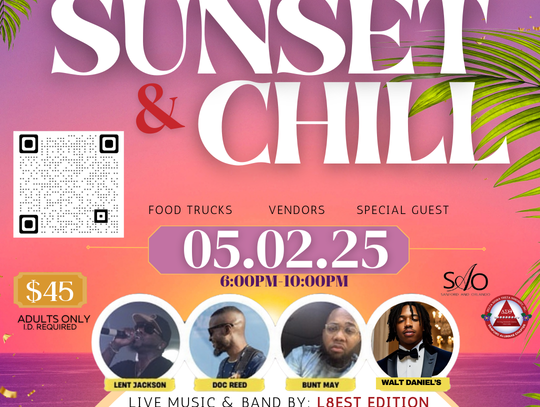 Sanford Alumnae Chapter of Delta Sigma Theta Sorority, Inc.  announces Annual Sunset and Chill event
