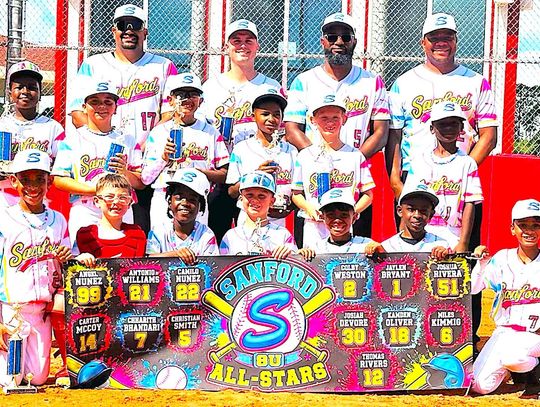 Sanford Babe Ruth All-Star teams dominate District Tournaments