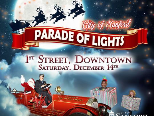  Sanford’s Holiday Parade of Lights on Dec. 14