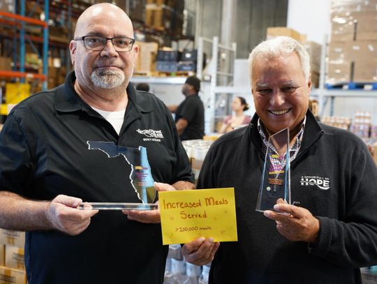 Second Harvest Food Bank of Central Florida Receives Two Awards from the State