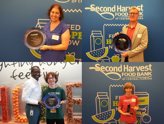 Second Harvest honors Volunteers at Annual Awards Presentation