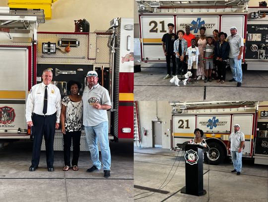      Seminole County Fire Department to Honor Winter Springs Resident for Car Accident Life Save and Reunification with Patient 