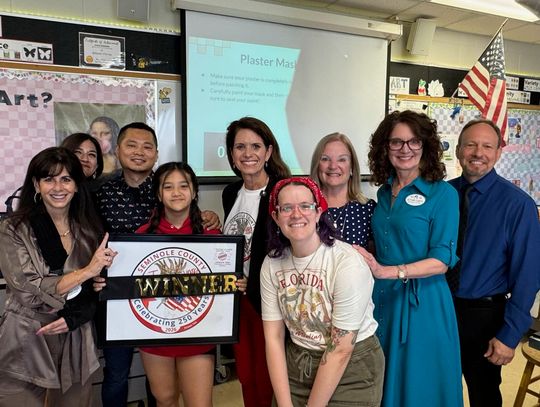 Seminole Elections Announces Winner of First-Ever Student “I Voted” Sticker Contest, Unveils 2026 Design