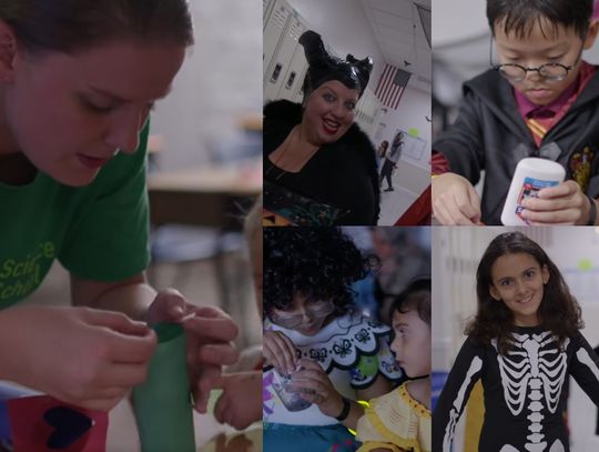  Seminole Science Charter School Students don Costumes for a Night of Mad Science
